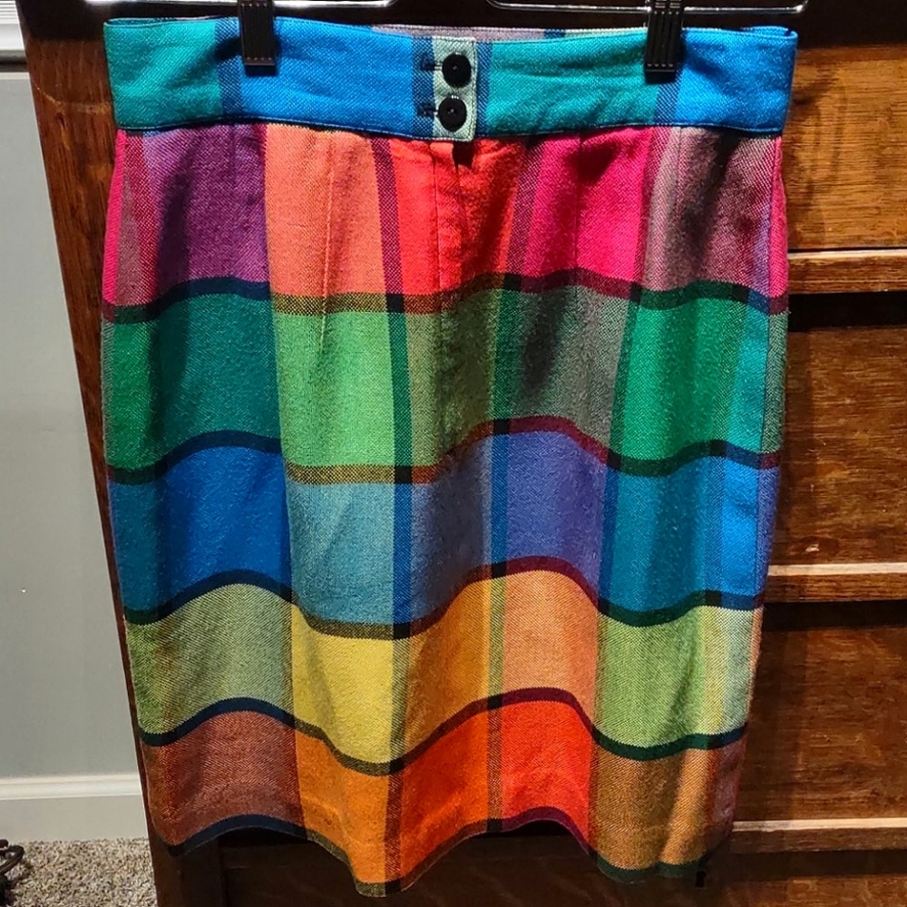 Color Block Mini Skirt Platinum Dorothy Schoelen